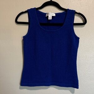 St. John sweater Tank Wool blend